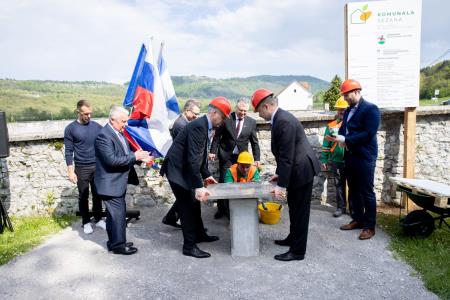 POSTAVITEV TEMELJNEGA KAMNA V ŠMIHELU 9.5.2022- Valter Leban-7293